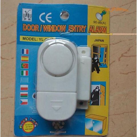 Chuông Báo Động Cửa Tự Động - Thiết Bị An Ninh Thông Minh Chống Trộm, Âm Thanh 105dB, Lắp Đặt Dễ Dàng, Bảo Vệ Gia Đình