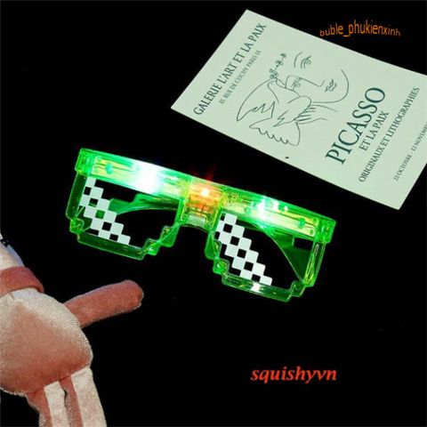 Kính Thuglife Phát Sáng LED - Kính Mát Thời Trang Độc Đáo cho Tiệc Tùng và Sự Kiện - Quà Tặng Ý Nghĩa