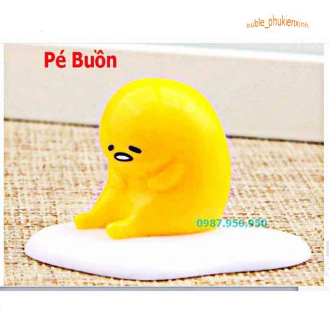 Móc Khóa Gudetama Trứng Lười - Phụ Kiện Dễ Thương Anime Nhật Bản, Kiểu Dáng Độc Đáo và Chắc Chắn