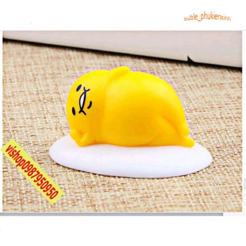 Móc Khóa Gudetama Trứng Lười - Phụ Kiện Dễ Thương Anime Nhật Bản, Kiểu Dáng Độc Đáo và Chắc Chắn