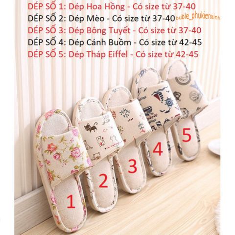 Dép Vải Họa Tiết Kẻ Sọc - Phong Cách Hàn Quốc Tiện Lợi Cho Nhà, Văn Phòng, Dạo Phố - Màu Kaki Đẹp Mắt