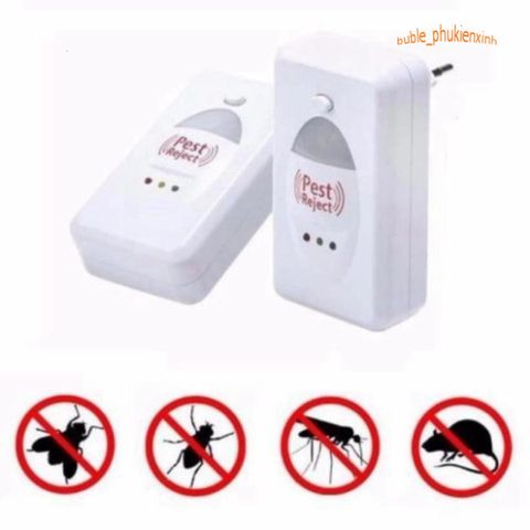 Máy Đuổi Côn Trùng PEST REJECT Sóng Siêu Âm An Toàn - Giải Pháp Hiện Đại Cho Ngôi Nhà Sạch Sẽ và Bảo Vệ Gia Đình