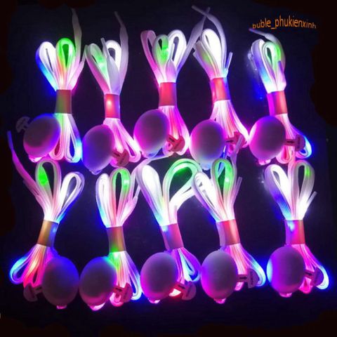 Dây Giày Đèn LED 7 Màu Cao Cấp Có Công Tắc - Phát Sáng Nổi Bật, An Toàn Ban Đêm, Chất Liệu Bền Bỉ, Dài 100cm