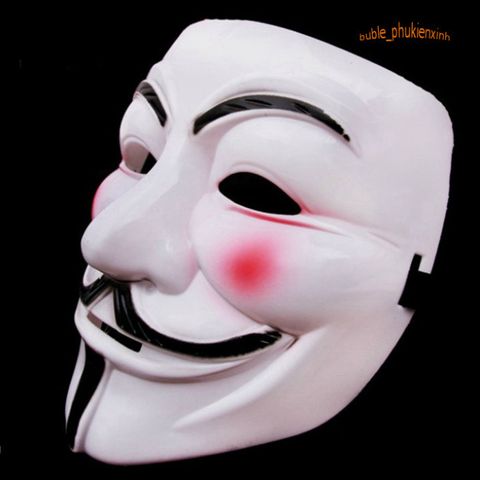 Mặt Nạ V for Vendetta - Phụ Kiện Halloween Độc Đáo, Thời Trang Cosplay Chất Lượng Cao, Gợi Nhớ Bộ Phim Nổi Tiếng