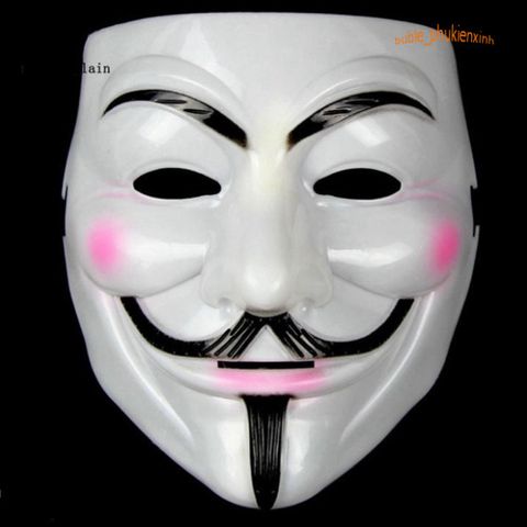 Mặt Nạ V for Vendetta - Phụ Kiện Halloween Độc Đáo, Thời Trang Cosplay Chất Lượng Cao, Gợi Nhớ Bộ Phim Nổi Tiếng