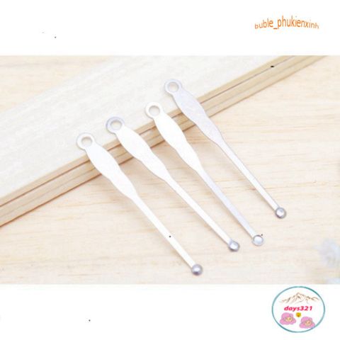 Cây Lấy Ráy Tai Inox 100% Thép Không Gỉ - Dụng Cụ Vệ Sinh Tiện Dụng, An Toàn Cho Gia Đình, Dễ Dàng Mang Theo