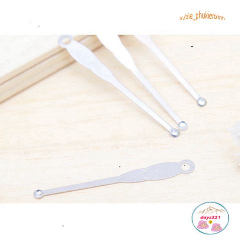 Cây Lấy Ráy Tai Inox 100% Thép Không Gỉ - Dụng Cụ Vệ Sinh Tiện Dụng, An Toàn Cho Gia Đình, Dễ Dàng Mang Theo