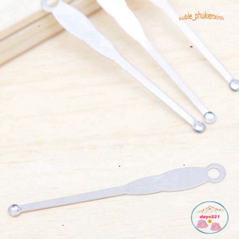 Cây Lấy Ráy Tai Inox 100% Thép Không Gỉ - Dụng Cụ Vệ Sinh Tiện Dụng, An Toàn Cho Gia Đình, Dễ Dàng Mang Theo