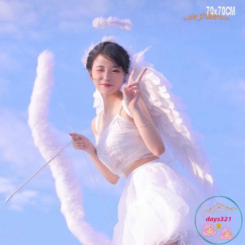 Cánh Thiên Thần & Cánh Ác Quỷ Hóa Trang - Phụ Kiện Cosplay Tiệc Tùng Độc Đáo, Đa Dạng Màu Sắc Cho Trẻ Em và Người Lớn