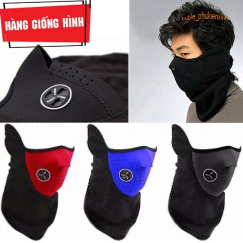 Khẩu Trang Nửa Mặt Kiểu Ninja Cho Nam - Phụ Kiện Phượt Chất Lượng Cao, Bảo Vệ Thời Trang Cho Hoạt Động Ngoài Trời