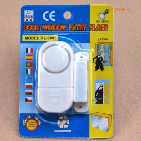 Bộ 100 Chuông Báo Động Chống Trộm và 50 Chuông Gắn Cửa - An Toàn Tiện Lợi Cho Gia Đình, Dùng Pin Cúc Áo và Pin Tiểu