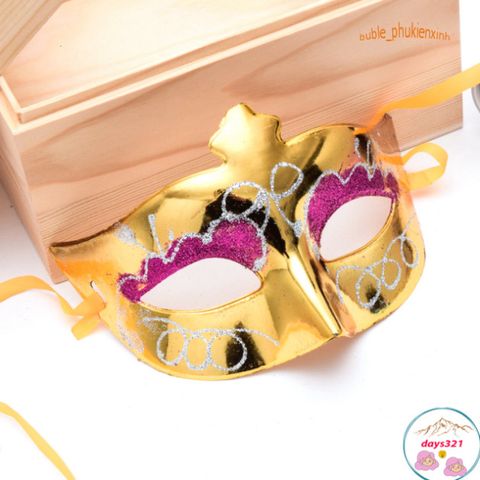 Mặt Nạ Lông Vũ PRTA Công Chúa - Trang Điểm Tiệc Tùng cho Làn Da Mịn Màng, Phụ Kiện Hóa Trang Sáng Tạo