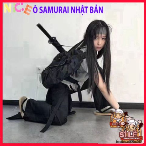 Ô Dù Samurai Nhật Bản Cán Dài - Phong Cách Sang Trọng Cho Nam Nữ, Thiết Kế Độc Đáo Và Tiện Lợi, Thích Hợp Mọi Dịp