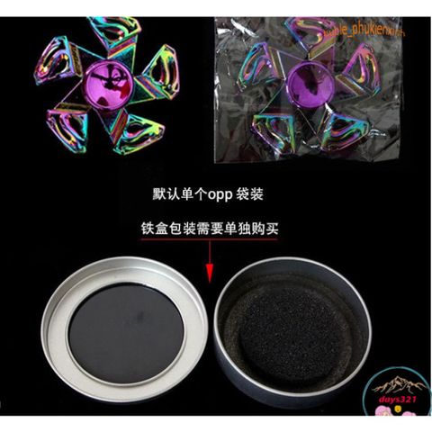 Vỏ hộp bảo vệ đồ chơi con quay Spinner màu đen - Bền bỉ, an toàn cho trẻ em, giải pháp bảo quản dụng cụ cầm tay hiệu quả