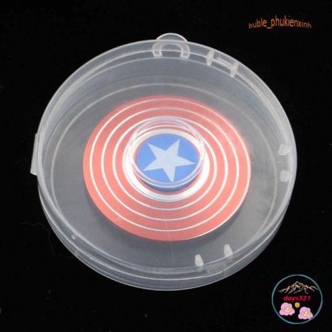 Vỏ hộp bảo vệ đồ chơi con quay Spinner màu đen - Bền bỉ, an toàn cho trẻ em, giải pháp bảo quản dụng cụ cầm tay hiệu quả