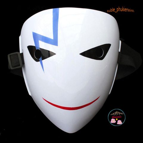 Mặt Nạ Halloween Hình Mặt Cười Trắng HIRUKO - Phụ Kiện Trang Trí Vui Nhộn Cho Tiệc Hóa Trang, Cosplay, Ảnh Chụp Độc Đáo