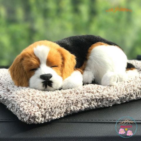 Thú Bông Hút Mùi Than Hoạt Tính Hình Chó Mèo - Đồ Trang Trí Ô Tô và Bàn Làm Việc Dễ Thương, Khử Mùi Hiệu Quả