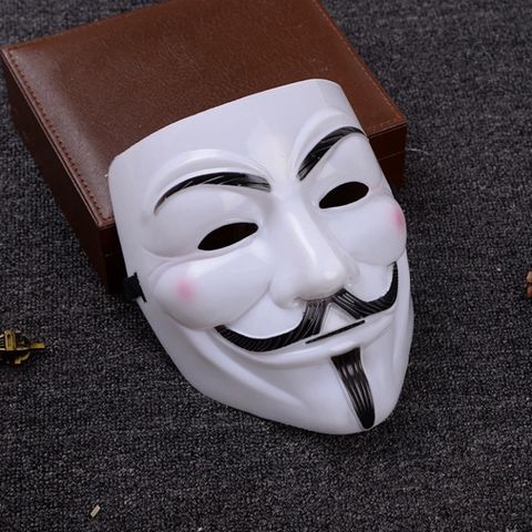 Mặt Nạ Phong Cách Hacker V - Phụ Kiện Thời Trang Độc Đáo Cho Fan Công Nghệ - Chất Liệu Cao Cấp, Bảo Hành 1 Đổi 1