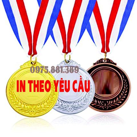 Huy Chương Kim Loại Thể Thao Vàng Bạc Đồng - Thiết Kế và In Ấn Theo Yêu Cầu, Huy Chương Giải Thưởng Chất Lượng Cao