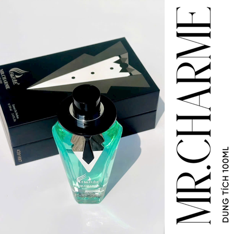 Nước Hoa Nam MR.CHARME 100ML - Hương Thơm Sang Trọng, Quyến Rũ, Lịch Lãm cho Phái Mạnh - Extrait De Parfum Cao Cấp