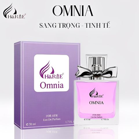 Nước hoa Charme OMNIA 50ML - Hương thơm nữ tính quyến rũ, Floral Fruity phong cách sang trọng, lưu hương lâu, quà tặng hoàn hảo cho phái đẹp