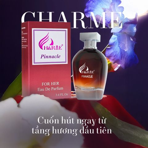 Nước Hoa Nữ Charme Pinnacle 100ML - Hương Vani Quyến Rũ, Gợi Cảm và Sang Trọng, Phong Cách Pháp Mới Mẻ, Lưu Hương Lâu.
