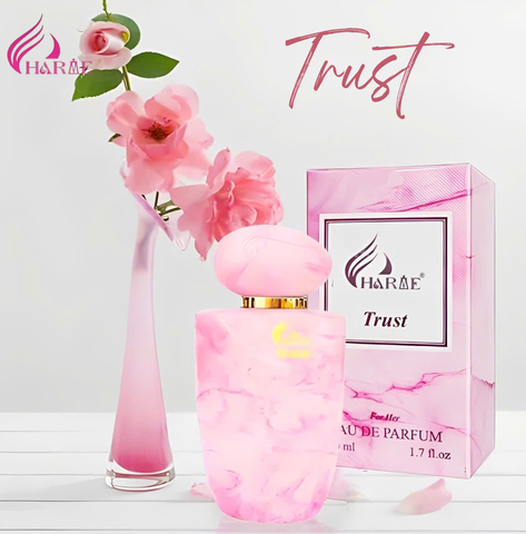 Nước Hoa Nữ Charme Trust 100ML - Mùi Hương Ngọt Ngào Quyến Rũ, Hoa Cỏ & Trái Cây, Phong Cách Gợi Cảm, Đẹp & Sang Trọng