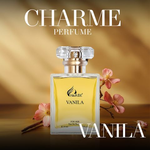 Nước Hoa Nữ Charme Vanila 50ML - Hương Ngọt Ngào, Phong Cách Nữ Tính, Lưu Hương Lâu, Quà Tặng Tuyệt Vời.