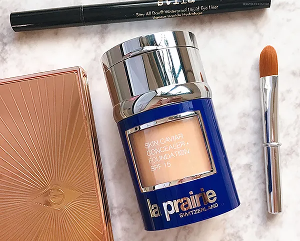 Kem Nền Che Khuyết Điểm La Prairie Skin Caviar Concealer Foundation SPF 15 N10 Creme Peche 30ml - Trang Điểm Cao Cấp Chí