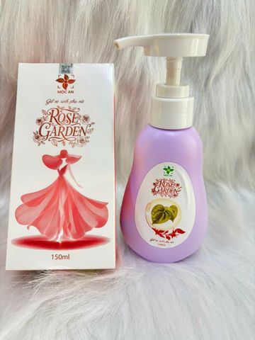[MUA 1 TẶNG 1] Dung Dịch Vệ Sinh ROSE GARDEN MỘC AN 150ml - Chiết Xuất Lá Trầu Không, Nha Đam, Tía Tô, Bạc Hà - Ngăn Ngừa Viêm Nhiễm, Kháng Khuẩn