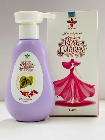 [MUA 1 TẶNG 1] Dung Dịch Vệ Sinh ROSE GARDEN MỘC AN 150ml - Chiết Xuất Lá Trầu Không, Nha Đam, Tía Tô, Bạc Hà - Ngăn Ngừa Viêm Nhiễm, Kháng Khuẩn