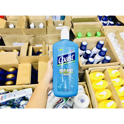 Sữa Tắm COAST 946ml 2in1 Có Vòi - Dầu Gội và Sữa Tắm Tiện Lợi, Hương Thơm Dễ Chịu, Chăm Sóc Da Và Tóc Tối Ưu - Hàng Mỹ