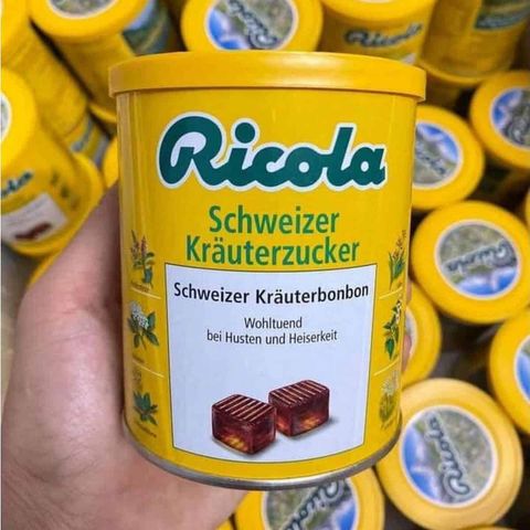 Kẹo Thảo Mộc Ricola 250G - Hỗ Trợ Giảm Ho và Làm Dịu Cổ Họng Từ 13 Loại Thảo Mộc Tự Nhiên - Sản Phẩm Hữu Cơ Từ Đức