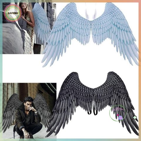 Cánh Thiên Thần và Ác Quỷ Cosplay Safenh - Đạo Cụ Hóa Trang Halloween Cho Người Lớn và Trẻ Em, Quà Tặng Thú Vị