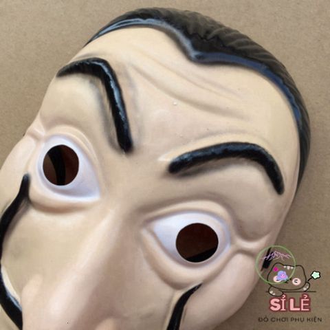 Mặt Nạ Hóa Trang Queen Salvador Dali - Phụ Kiện Money Heist Lý Tưởng Cho Tiệc Halloween và Sự Kiện Nghệ Thuật