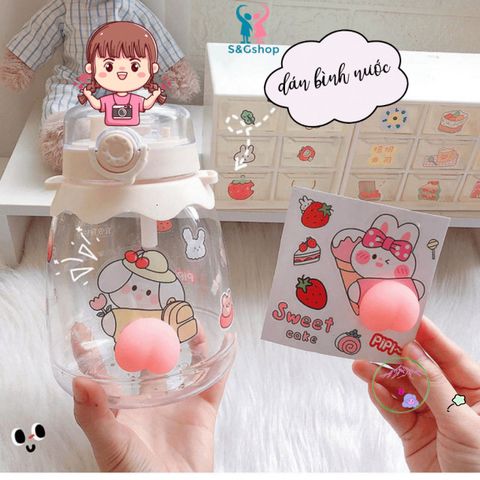 Miếng Dán Silicon Hình Quả Đào 3D - Đáng Yêu, Chống Xước, Giúp Giảm Căng Thẳng cho Ô Tô và Điện Thoại