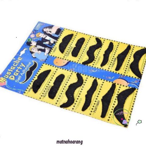 Bộ 12 Cái Râu Giả Hóa Trang - Phụ Kiện Thời Trang Sáng Tạo Cho Nam Nữ, Hoàn Hảo Cho TikTok & Bữa Tiệc Cosplay