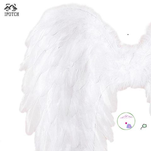 Cánh Thiên Thần Lông Vũ Cosplay - Phụ Kiện Halloween Độc Đáo Với Dây Đeo Thun Cho Bữa Tiệc Tematik, Thời Trang và Đáng Yêu