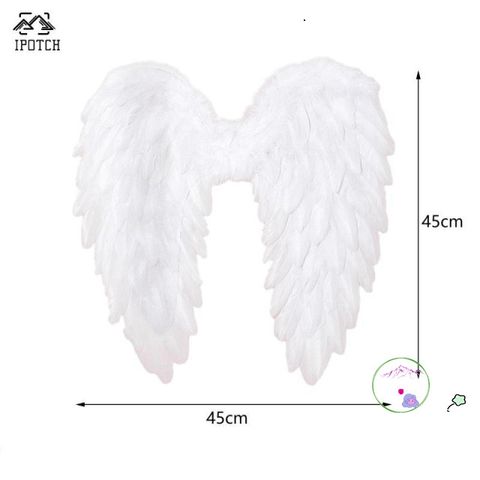 Cánh Thiên Thần Lông Vũ Cosplay - Phụ Kiện Halloween Độc Đáo Với Dây Đeo Thun Cho Bữa Tiệc Tematik, Thời Trang và Đáng Yêu