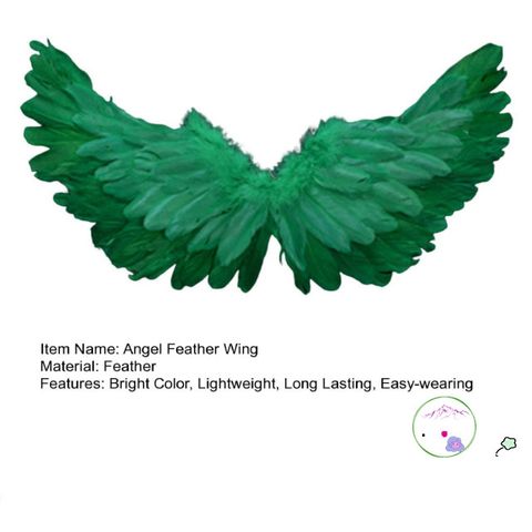 Cánh Thiên Thần Giả Lông Vũ Doverywell - Phụ Kiện Hóa Trang Halloween Cho Người Lớn & Trẻ Em, Nâng Tầm Phong Cách Kỳ Diệu