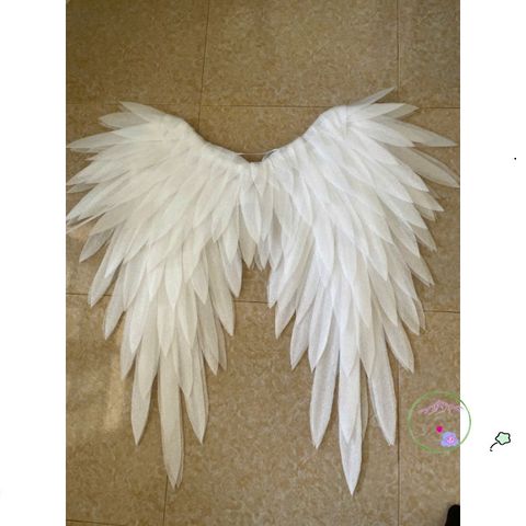 Cánh Thiên Thần Trắng Foam 1m x 1m - Trang Phục Hóa Trang cho Trẻ Em và Người Lớn, Thích Hợp Ngày Hội và Dịp Đặc Biệt