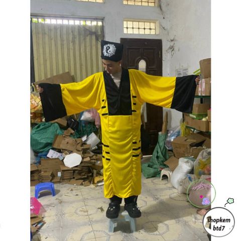 Bộ Trang Phục Pháp Sư Huyền Bí - Cosplay Đạo Sĩ, Cương Thi và Vô Diện cho Trẻ Em - Hóa Trang Halloween, Ngày Hội Ma Quái