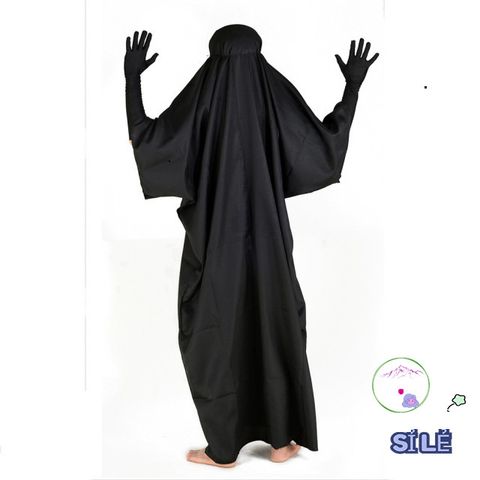 Bộ Đồ Giả Trang Vô Diện - Áo Choàng Đen, Mặt Nạ Ma Quái & Găng Tay - Thời Trang Cosplay Cho Trẻ Em & Người Lớn