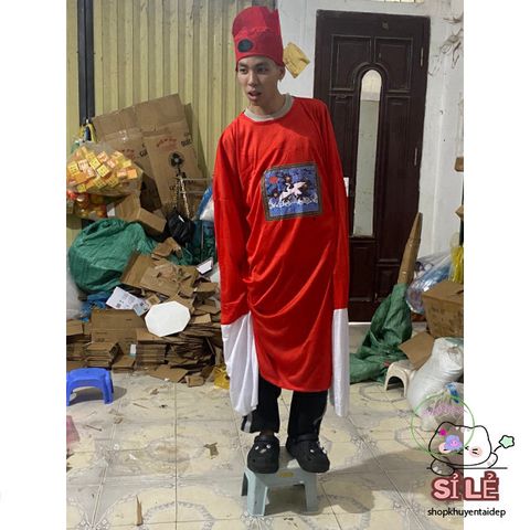 Set Trang Phục Pháp Sư & Diêm Vương Huyền Bí - Áo Dài, Nón và Phụ Kiện Cosplay Thời Trang cho Người Lớn