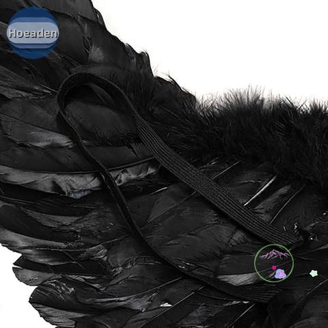 Cánh Thiên Thần Đen Trắng Cosplay - Trang Phục Hóa Trang Cho Trẻ Em & Người Lớn - Quà Tặng Sinh Nhật 60x35cm/80x40cm