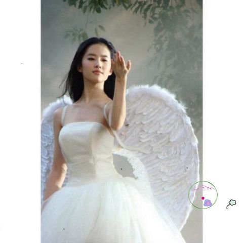 Cánh Thiên Thần Trắng 100cm x 80cm - Phụ Kiện Cosplay Đáng Yêu Cho Trẻ Em - Lễ Hội, Halloween, Tiệc Tùng
