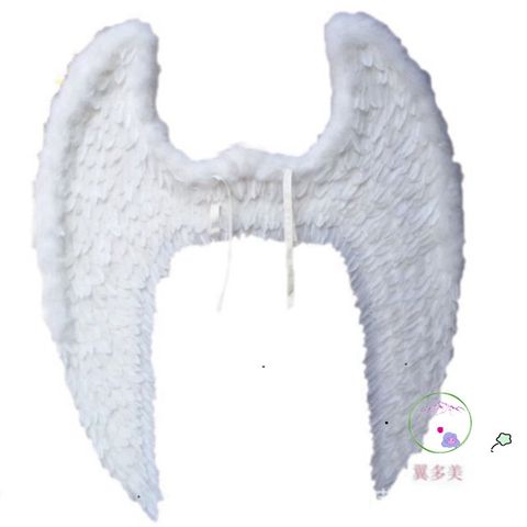 Cánh Thiên Thần Trắng 100cm x 80cm - Phụ Kiện Cosplay Đáng Yêu Cho Trẻ Em - Lễ Hội, Halloween, Tiệc Tùng