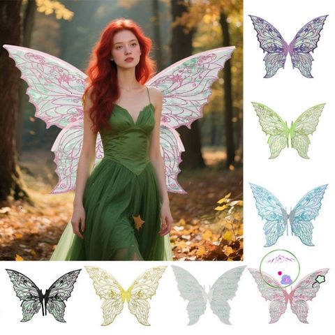 Cánh Thiên Thần Lấp Lánh WAY2TOP - Trang Phục Cosplay Công Chúa Dễ Thương Cho Bé Gái, Chất Liệu Organza Cao Cấp, Nhiều Màu Sắc