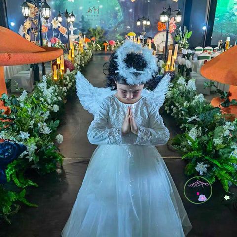 Cánh Lông Vũ Thiên Thần Cosplay - Đạo Cụ Halloween Độc Đáo, Phụ Kiện Nghệ Thuật & Chụp Ảnh, Nhiều Kích Cỡ Khác Nhau