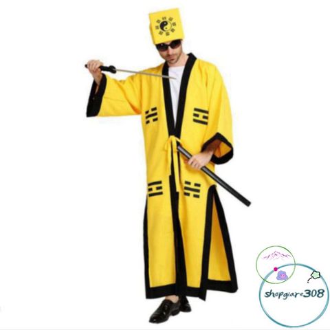 Bộ Trang Phục Pháp Sư và Đạo Sĩ Huyền Bí - Phù Hợp Cho Cosplay, Tiệc Hóa Trang, Chất Liệu Cao Cấp, Thiết Kế Độc Đáo